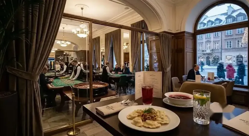 Osoba wręczająca prezent
