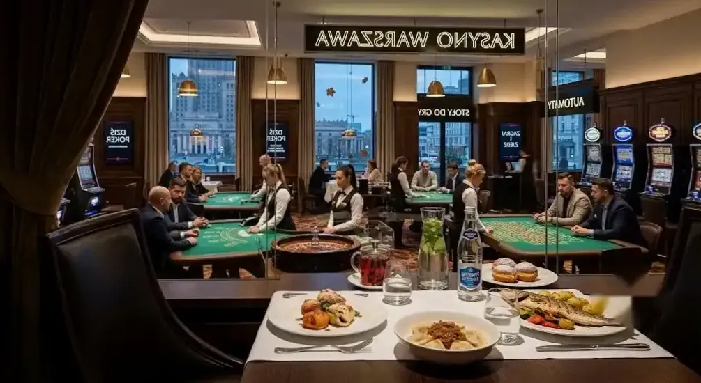 Pasa z daniami w przygotowaniu
